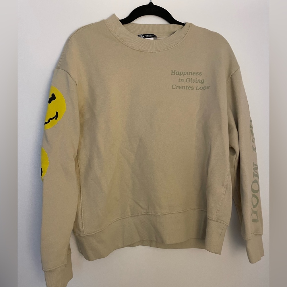 Zara graphic sweatshirt